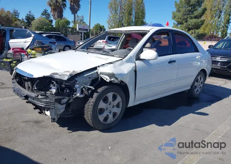 2009 Kia Spectra Ex from USA, damaged, VIN KNAFE222295657899